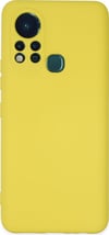 İnfinix Hot 11s Uyumlu Kılıf Nano İçi Kadife Silikon - Sarı Belirtilmemiş