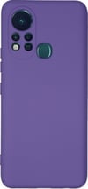 İnfinix Hot 11s Uyumlu Kılıf Nano İçi Kadife Silikon - Mor Belirtilmemiş