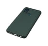 İnfinix Hot 11s Uyumlu Kılıf Nano İçi Kadife Silikon - Koyu Yeşil Belirtilmemiş