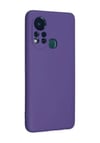 İnfinix Hot 11s Uyumlu Kılıf Nano İçi Kadife Silikon - Mor Belirtilmemiş