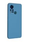 İnfinix Hot 11s Uyumlu Kılıf Nano İçi Kadife Silikon - Mavi Belirtilmemiş