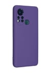 İnfinix Hot 11s Uyumlu Kılıf Nano İçi Kadife Silikon - Mor Belirtilmemiş