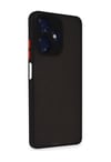 İnfinix Hot 30 4g Uyumlu Kılıf Montreal Silikon Kapak - Siyah Belirtilmemiş