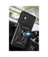 İnfinix Hot 30 5g Uyumlu Kılıf Pars Lens Yüzüklü Silikon - Gümüş Belirtilmemiş