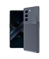 İnfinix Hot 50 Pro Plus 4g Uyumlu Auto Focus Karbon Kapak - Lacivert Belirtilmemiş