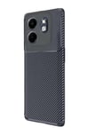 İnfinix Hot 50i 4g Uyumlu Auto Focus Karbon Kapak - Lacivert Belirtilmemiş