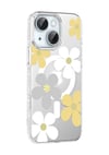 Joko Apple Uyumlu iPhone 14 Uyumlu Floral Magsafe Kapak - Sarı Belirtilmemiş