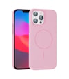 Joko Apple Uyumlu iPhone 15 Pro Max Uyumlu Broş Magsafe Kapak - Pembe Belirtilmemiş