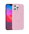 Joko Apple Uyumlu iPhone 15 Pro Max Uyumlu Broş Magsafe Kapak - Pembe Belirtilmemiş