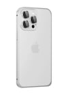 Joko Apple Uyumlu iPhone 15 Pro Max Uyumlu Metal Bumper Mat Kapak - Gümüş Belirtilmemiş
