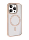 Joko Apple Uyumlu iPhone 15 Pro Max Uyumlu Terea Magsafe Kapak - Gold Belirtilmemiş