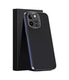 Joko Apple Uyumlu iPhone 15 Pro Uyumlu Kılıf Aramid 600d Kevlar Karbon Fiber Magsafe Kapak - Lacivert Belirtilmemiş