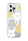 Joko Apple Uyumlu iPhone 16 Pro Max Uyumlu Floral Magsafe Kapak - Sarı Belirtilmemiş