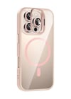 Joko Apple Uyumlu iPhone 16 Pro Max Uyumlu Remim Lensli Magsafe Standlı Kapak - Pembe Belirtilmemiş