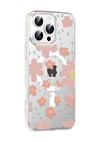 Joko Apple Uyumlu iPhone 16 Pro Uyumlu Floral Magsafe Kapak - Pembe Belirtilmemiş