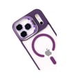 Joko Apple Uyumlu iPhone 17 Pro Max Uyumlu Remim Lensli Magsafe Standlı Kapak - Derin Mor Belirtilmemiş
