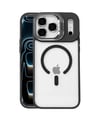 Joko Apple Uyumlu iPhone 17 Pro Max Uyumlu Remim Lensli Magsafe Standlı Kapak - Siyah Belirtilmemiş