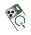 Joko Apple Uyumlu iPhone 17 Pro Uyumlu Remim Lensli Magsafe Standlı Kapak - Koyu Yeşil Belirtilmemiş