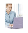 Macbook Air 15 2023 Macbook Kumaş Kapak - Mor Diğer Diğer