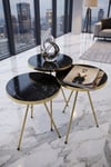 Metal Gold Zigon Siyah 3'lü Çok Renkli