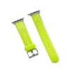 Movenchy Apple Watch 38mm Uyumlu Jelly Silikon Kordon - Yeşil -