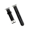 Movenchy Apple Watch 38mm Uyumlu Jelly Silikon Kordon - Siyah -