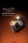 Nostaljik Tasarımı Retro Görünüm Kare Mini Foto Video Kamera 1080p Full Hd 32gb Kart Hediyeli Çok Renkli