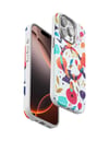 Onegif Apple Uyumlu iPhone 14 Pro Uyumlu Flower Series Magsafe Kapak - Beyaz Belirtilmemiş