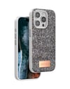 Onegif Apple Uyumlu iPhone 14 Pro Uyumlu Bright Simli Kapak - Gümüş Belirtilmemiş