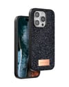 Onegif Apple Uyumlu iPhone 15 Pro Max Uyumlu Bright Simli Kapak - Siyah Belirtilmemiş