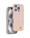 Onegif Apple Uyumlu iPhone 16 Pro Max Uyumlu Bright Simli Kapak - Pembe Belirtilmemiş
