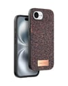 Onegif Apple Uyumlu iPhone 16e Uyumlu Bright Simli Kapak - Derin Mor Belirtilmemiş