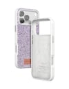 Onegif Apple Uyumlu iPhone 17 Pro Uyumlu Bright Simli Kapak - Lila Belirtilmemiş