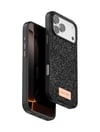 Onegif Apple Uyumlu iPhone 17 Pro Uyumlu Bright Simli Kapak - Siyah Belirtilmemiş