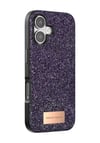 Onegif Apple Uyumlu iPhone 17 Uyumlu Bright Simli Kapak - Derin Mor Belirtilmemiş