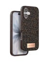Onegif Apple Uyumlu iPhone 17 Uyumlu Bright Simli Kapak - Gold Belirtilmemiş