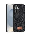 Onegif Samsung Galaxy S25 Plus Uyumlu Bright Simli Kapak - Siyah Belirtilmemiş