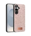Onegif Samsung Galaxy S25 Plus Uyumlu Bright Simli Kapak - Pembe Belirtilmemiş