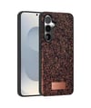 Onegif Samsung Galaxy S25 Plus Uyumlu Bright Simli Kapak - Derin Mor Belirtilmemiş