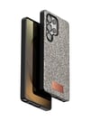 Onegif Samsung Galaxy S25 Ultra Uyumlu Bright Simli Kapak - Gold Belirtilmemiş