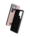 Onegif Samsung Galaxy S25 Ultra Uyumlu Bright Simli Kapak - Pembe Belirtilmemiş