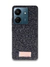 Onegif Xiaomi Redmi 13c Uyumlu Bright Simli Kapak - Siyah Belirtilmemiş
