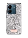 Onegif Xiaomi Redmi 13c Uyumlu Bright Simli Kapak - Gümüş Belirtilmemiş