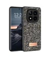 Onegif Xiaomi Redmi Note 14 Pro 4g Uyumlu Bright Simli Kapak - Gümüş Belirtilmemiş