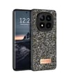 Onegif Xiaomi Redmi Note 14 Pro 4g Uyumlu Bright Simli Kapak - Gümüş Belirtilmemiş