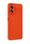 Oppo A38 Uyumlu Kılıf Auto Focus Kapak - Kırmızı Belirtilmemiş
