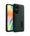 Oppo A38 Uyumlu Sara Kartvizitli Deri Kılıf - Yeşil Belirtilmemiş
