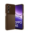 Oppo A5 4g Uyumlu Auto Focus Karbon Kapak - Kahverengi Belirtilmemiş