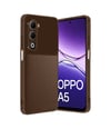 Oppo A5 4g Uyumlu Auto Focus Karbon Kapak - Kahverengi Belirtilmemiş