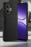 Oppo A5 Pro 4g Uyumlu Kılıf Auto Focus Karbon Kapak - Koyu Yeşil Belirtilmemiş